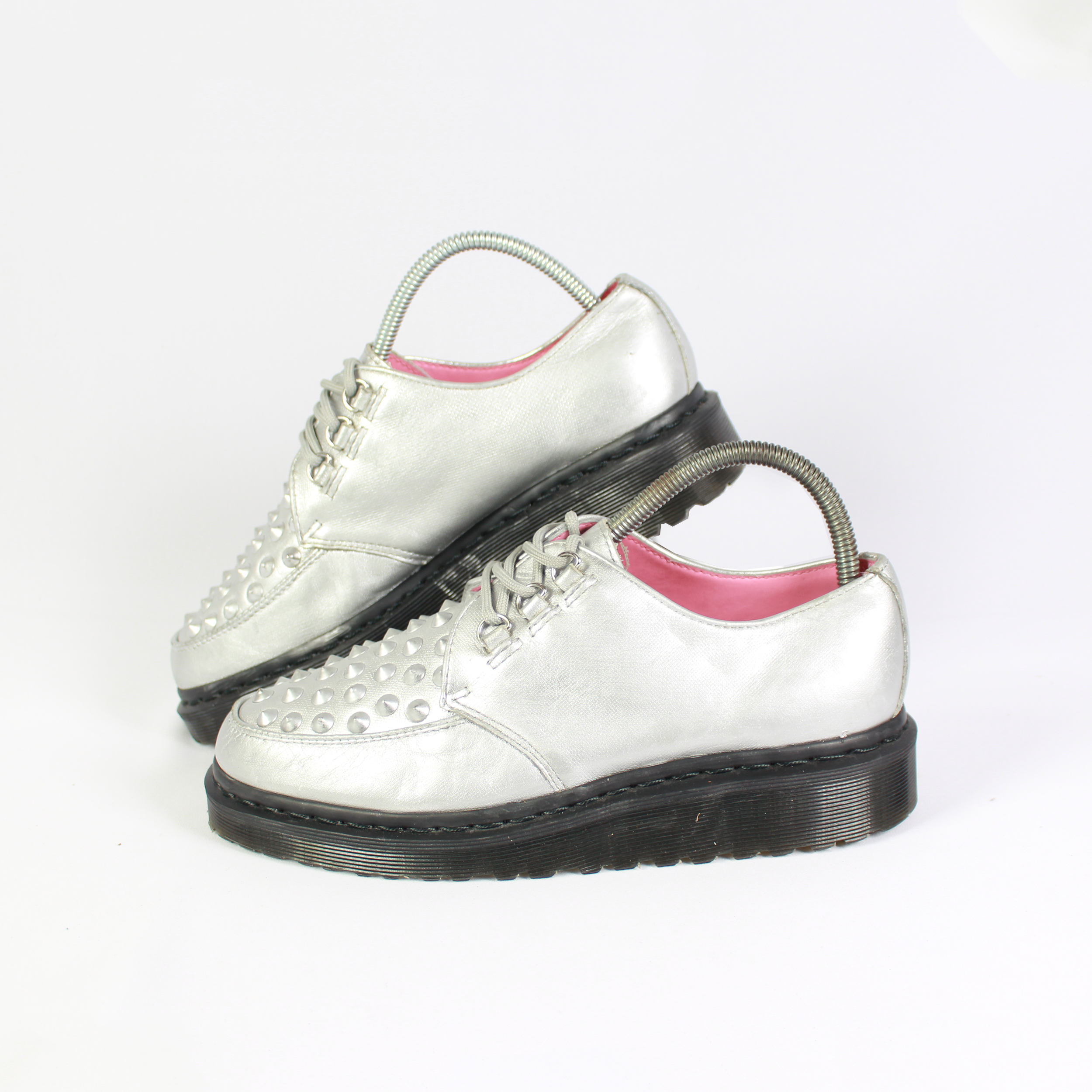 ERIN SILVER STUD CREEPERS (6 UK) - Image 2
