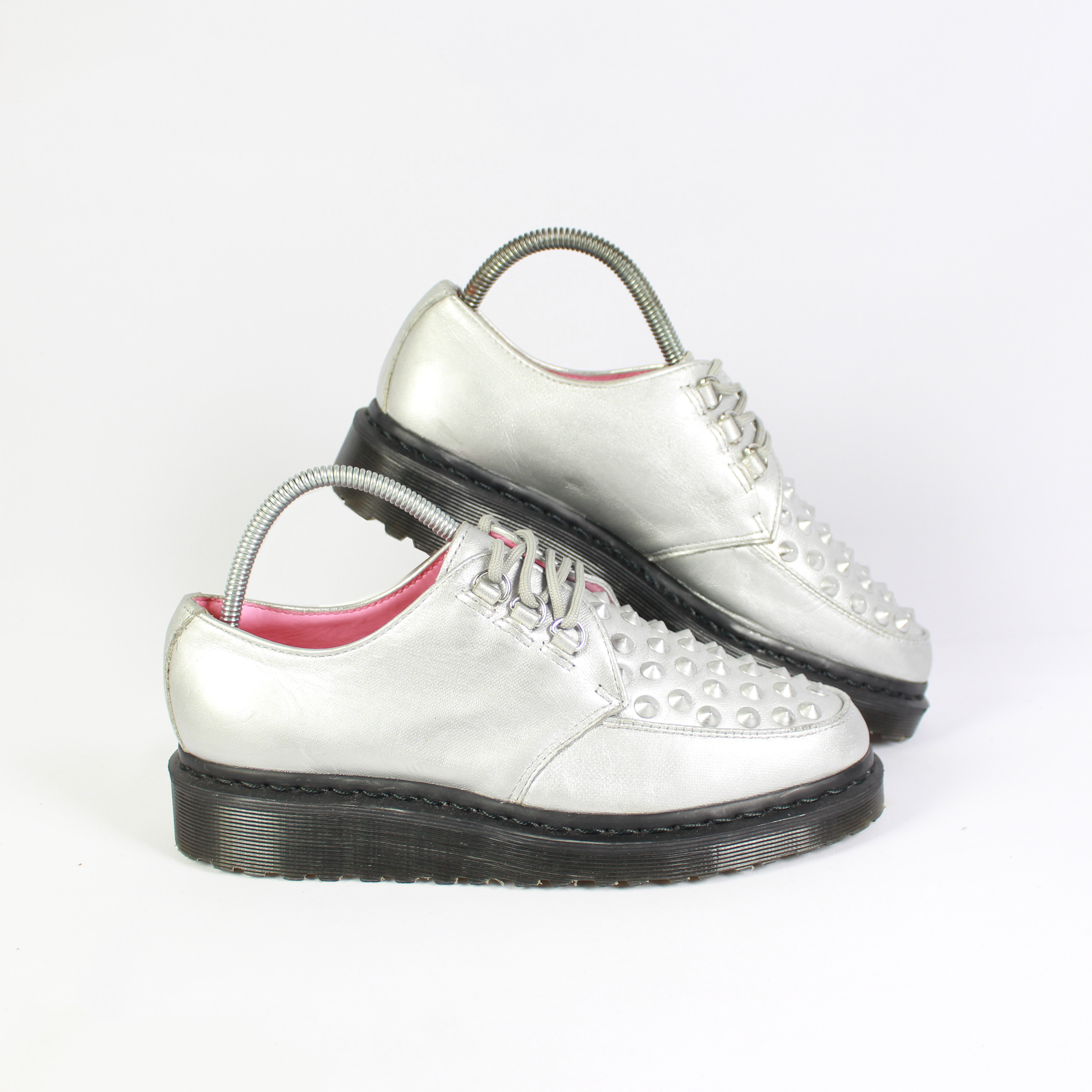 ERIN SILVER STUD CREEPERS (6 UK) - Image 3