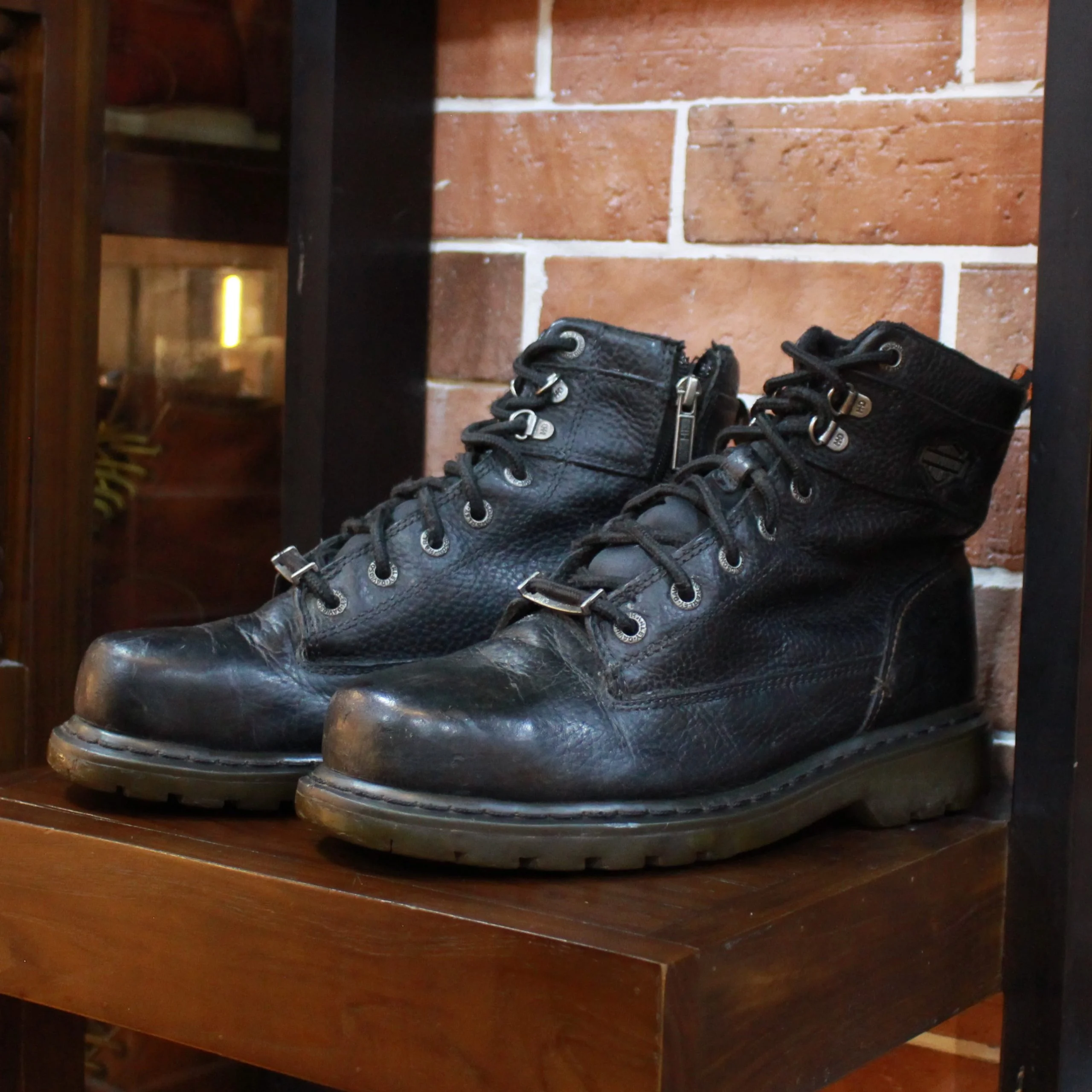 HARLEY DAVIDSON SAFETY BOOTS (8 UK)