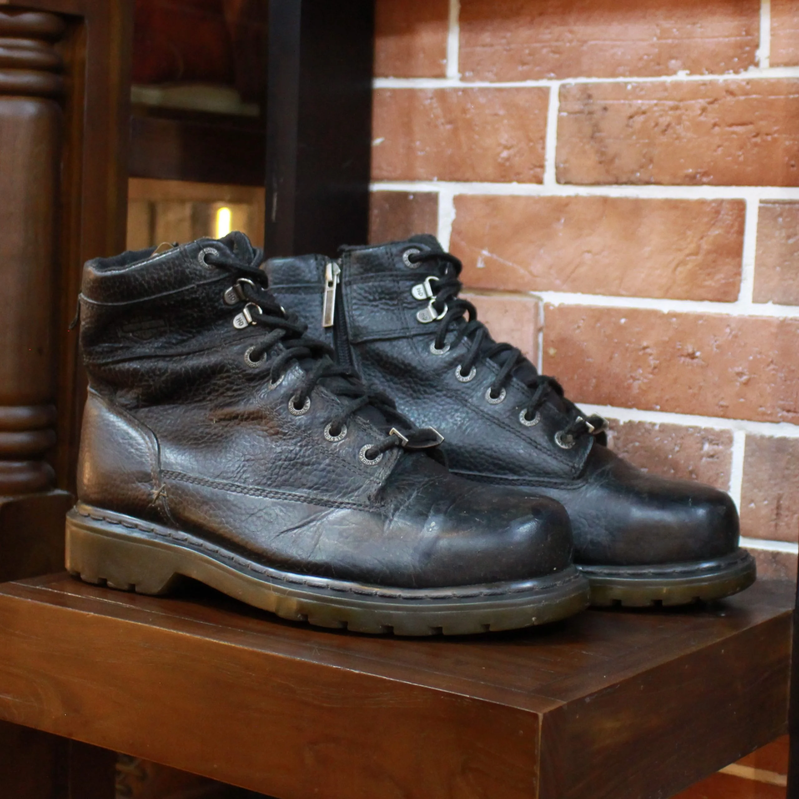 HARLEY DAVIDSON SAFETY BOOTS (8 UK)